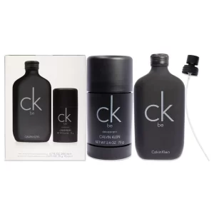 SET CALVIN KLEIN BE MEN ( 2 PC ) 6.7 OZ EDT SP/ 2.6 OZ DEO STICK