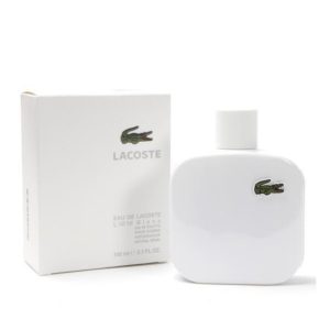 LACOSTE L.12.12 EAU BLANC (WHITE) MEN 3.4 OZ