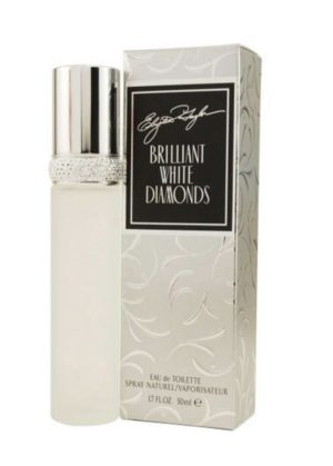 ELIZABETH TAYLOR WHITE DIAMONDS BRILLIANT WOMEN 3.4 OZ.