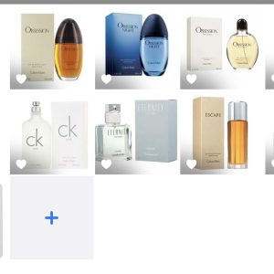 Dozen Mix of 3.4 oz or 100 ml Calvin Klein perfumes