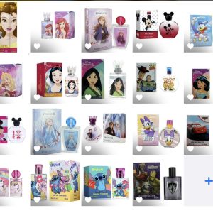 Dozen of mix Disney kids perfumes